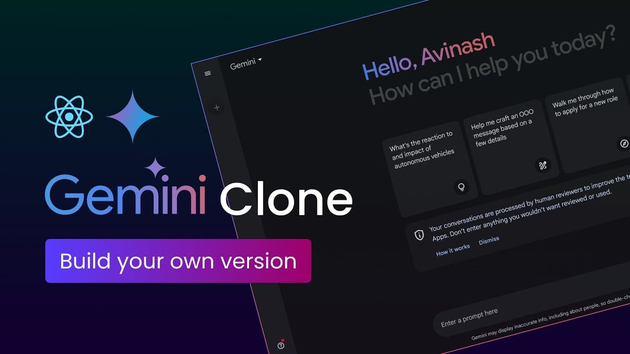 Build Google Gemini 2.0 Using React JS