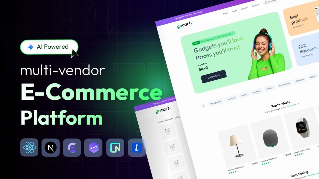 Full Stack AI Multi-Vendor E-Commerce App