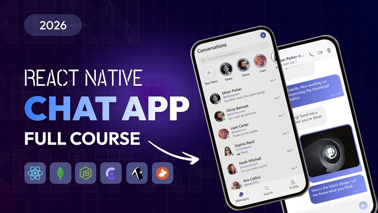 Full Stack React Native Chat App with Expo
