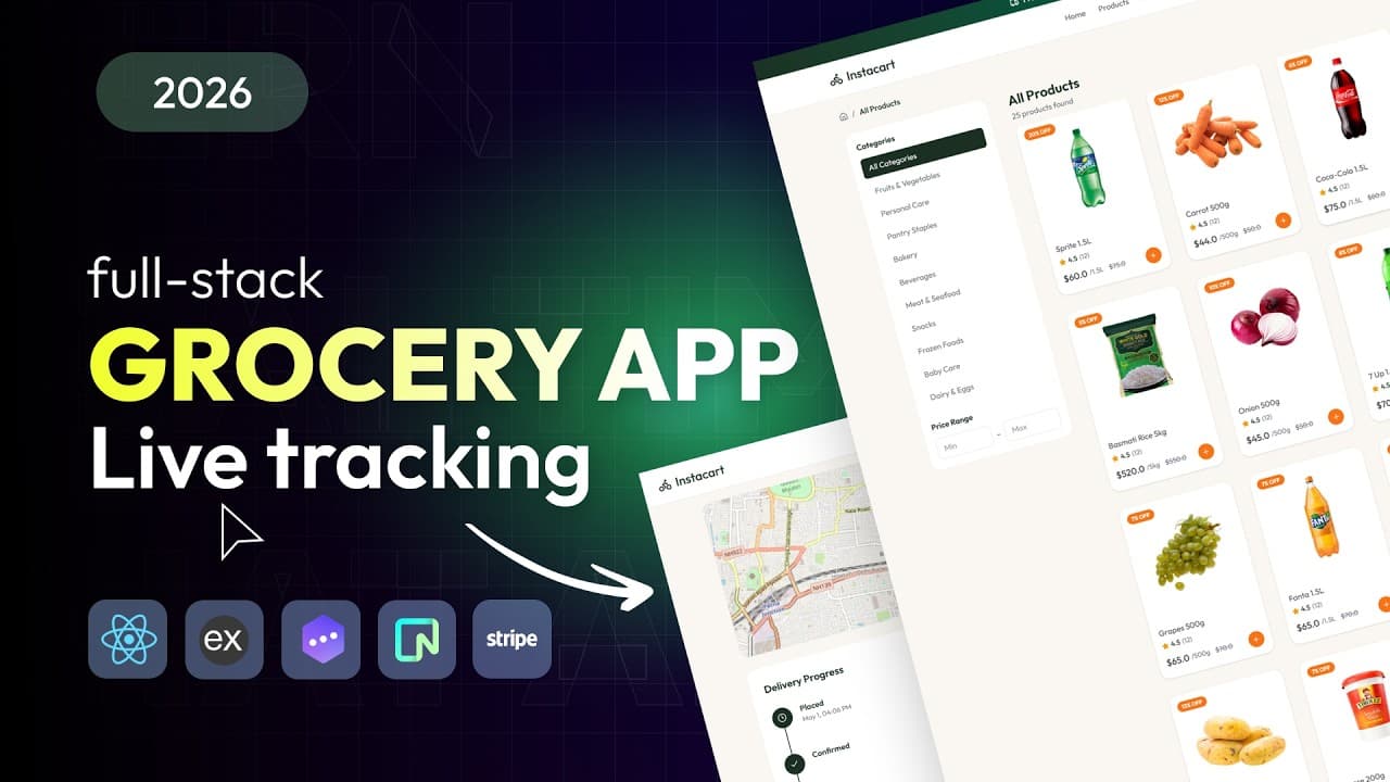 Full Stack Grocery Delivery PERN Stack