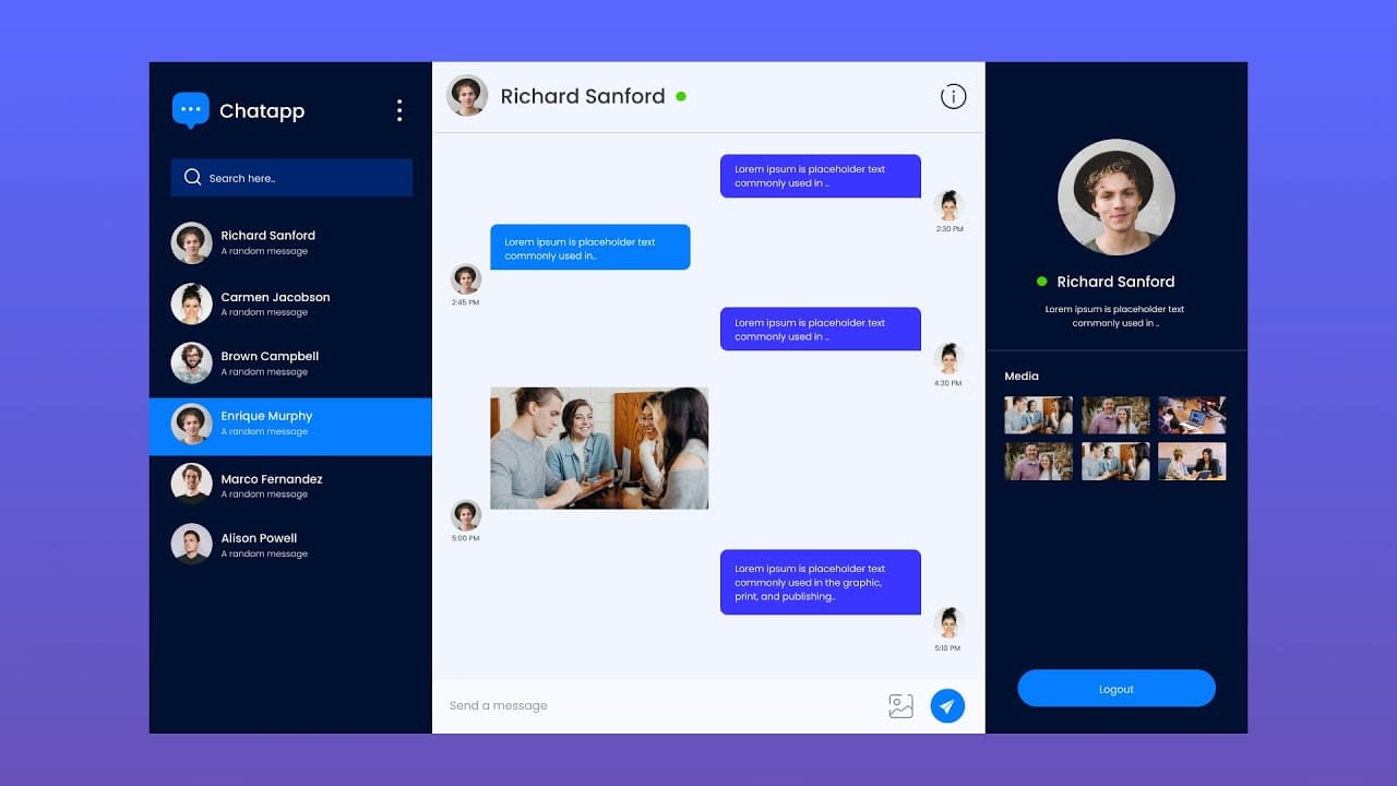 Create Realtime Chat App Using React JS & Firebase